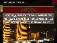 Tablet Screenshot of nkylawoffice.com